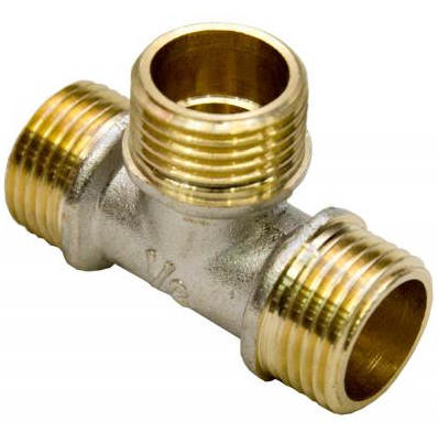 Тройник 1" ш/ш/ш ник-лат фото 1