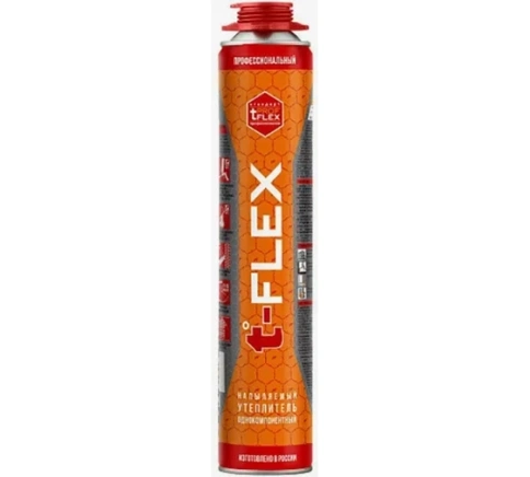 Пена-утеплитель Profflex, T-flex, профессиональная, 850мл, всесезонная 00454  фото 1