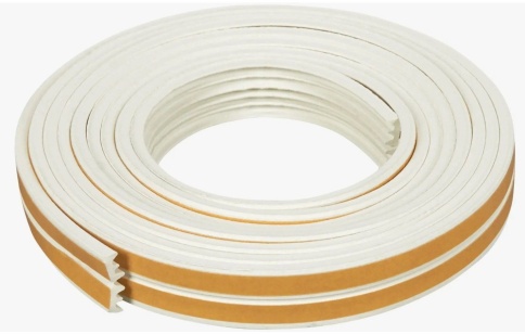 Уплотнитель Е-профиль белый фото 1