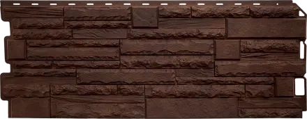 АП Фасадная панель КАМЕНЬ СКАЛИСТЫЙ 1100х430мм Алтай фото 1