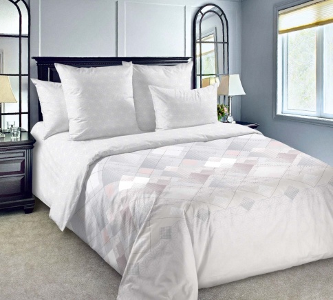 Ткань Перкаль 220 Сочетание (основа) рис 660021 фото 1