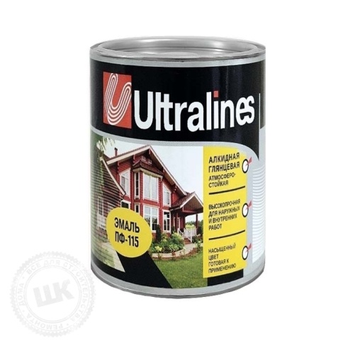 Радуга Ультра лайнс Эмаль ПФ-115 Парижская зелень 0,8кг фото 1