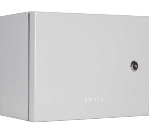 KRZMI Бокс металл ЩРН-12 310*200*125 IP55 с окном, уплот-м для наружн.уст.KRZMI106 фото 1