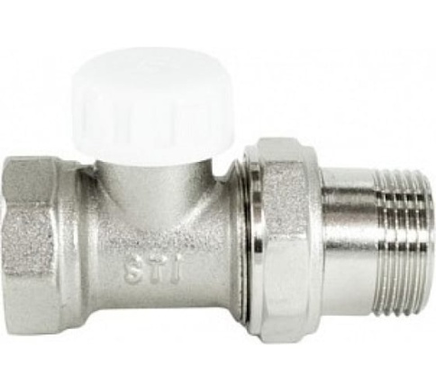 Клапан запорный прямой 3/4" фото 1