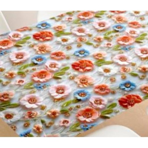 Клеенка ткань Парадиз 3D 140см GQ-931 фото 1