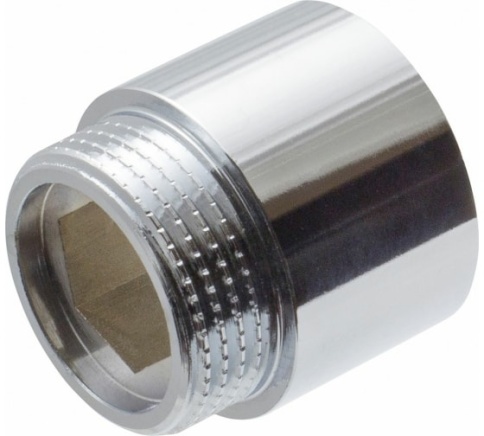 Удлинитель 3/4"х20мм хром фото 1