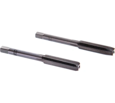 Метчики метрические , легированная сталь набор 2 шт., 8х1,0 мм (70844) фото 1