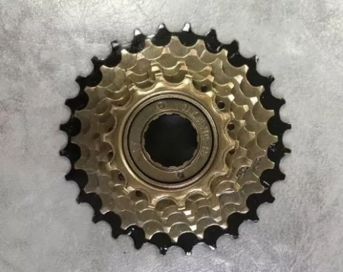 Трещетка 6зв., большая черная звезда FW-206B/BK фото 1