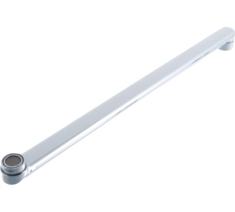 Гусак для смесителя плоский 45см L-образный нос фото 1