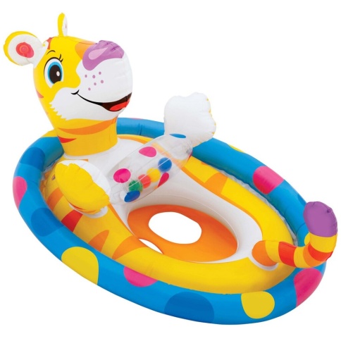 Круг надувной 76х58 Intex, Зверюшки, с сиденьем, от 3-4 лет, в ассортименте, 59570NP фото 1