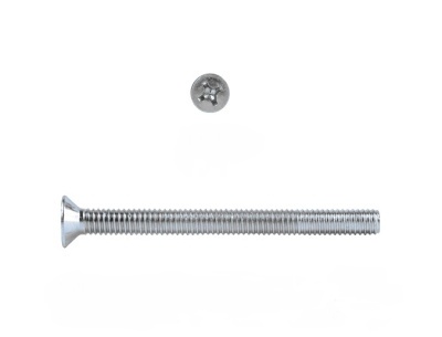 Винт потай с метр. резьбой DIN 965 6х50 оц. фото 1