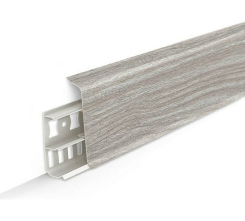 Плинтус Деконика 85мм 2,2м Орех антик 294 фото 1