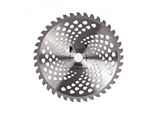 Диск для триммера NAMBER ONE TD04 255*40Т эконом фото 1