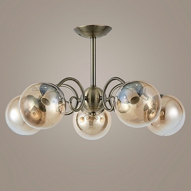 *Люстра 52031/5 АВ бронза фото 1