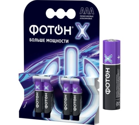 Батарейки ФОТОН Х LR03 ААА (бл.2шт) фото 1