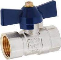 Кран мини шаровый 3/4" г/г фото 1