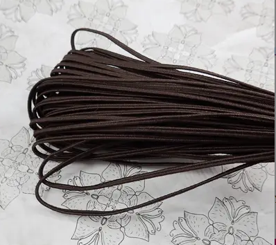 Сутаж отделочный коричневый SR030 (50м) фото 1