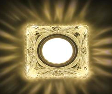 *Точечный светильник К1205L-1 прозрачный фото 1