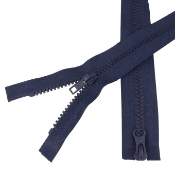 Молния "Трактор"Т5/2замка синий чернильный S-058 85см (20шт)  фото 1