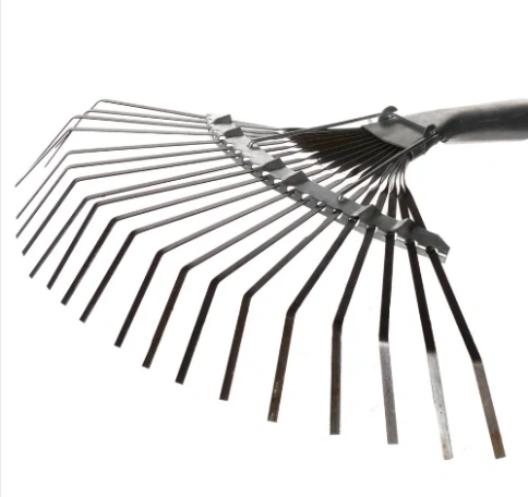 Грабли (С661) веерные пластинчатые оцинкованные 20зуб  фото 1