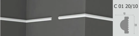 Плинтус Де-Багет С01 20/10 фото 1