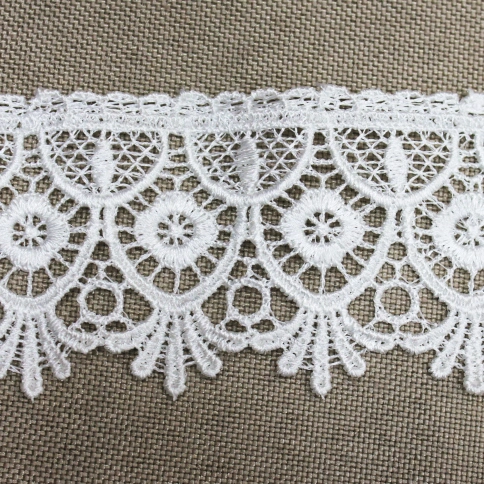 Гипюр Ajur HX 33895-w/6см 80764 фото 2