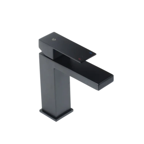 SANTREK AQUA-1044 Смеситель для раковины черный фото 1