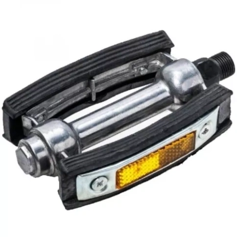 Педаль алюм. овальная с шариковым подшипником, с катафотами (аналог "Ломовской" ) 3032709-2 (049811) фото 1