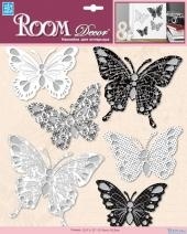 6701 PSA Черно-белые бабочки фото 1