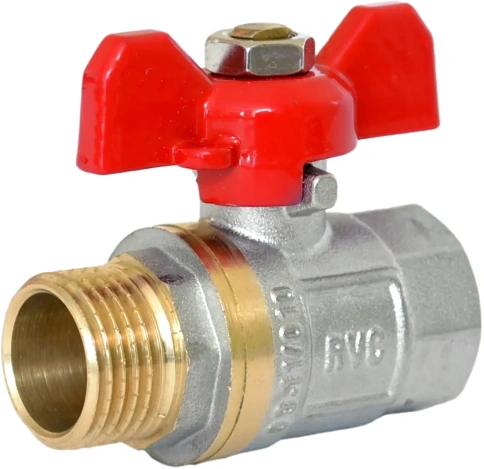 Кран шаровый 3/4" г/ш баб фото 1