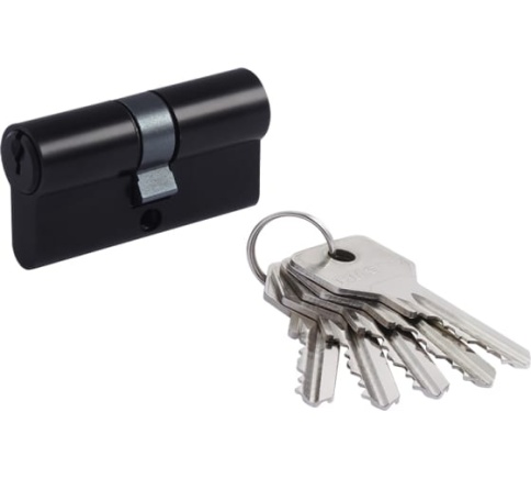 Цилиндровый механизм STD Z Л-60 (черный) (30-30) фото 1