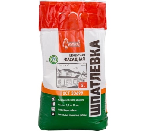 Старатели Шпаклевка фасадная 5 кг. фото 1