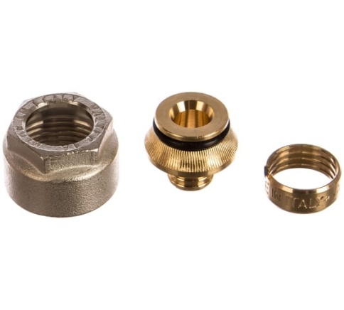 Фитинг коллекторный для пластиковой трубы EUROCONUS VT.4410.NE.16 фото 1