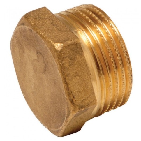 Заглушка 1/2"ш ник-лат фото 1