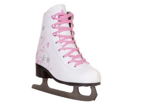 Коньки фигурные Veronica Pink р.36 мех фото 1
