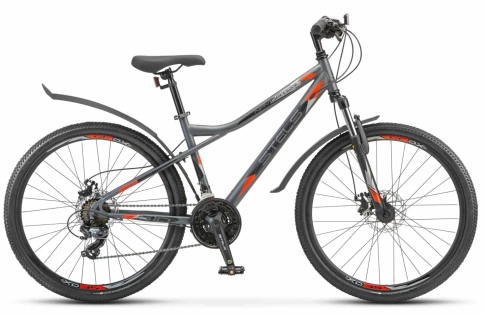 Велосипед 26" STELS Navigator 510МD, Анрацит/Красный фото 1