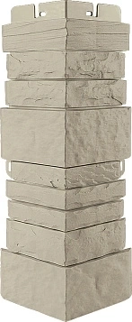 АП Угол наружный ЭКО ШОТЛАНДИЯ (Камень Скал., Каньон) 450х160мм Кремовый (н) фото 1