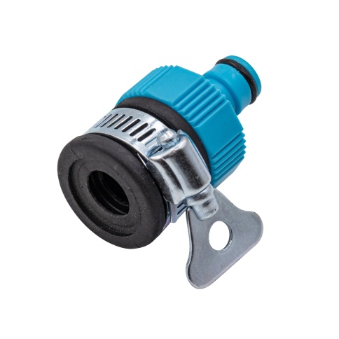 Ормис Штуцер для шланга пластиковый с хомутом 3/4" 64-2-014 фото 1