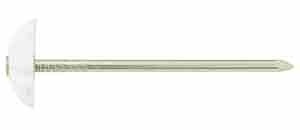 Гвоздь декоративный (белый) 100шт фото 1