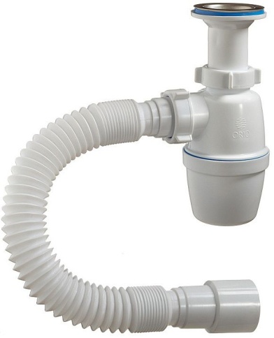 ORIO Сифон 1 1/2 40 с прямой трубой В-40029 фото 1
