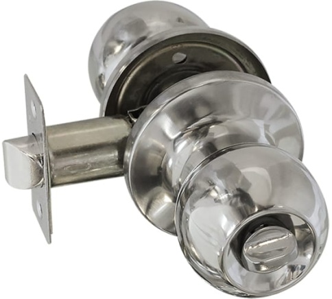 Защелка межкомнатная ЗШ-03 (хром) (фиксатор) фото 1