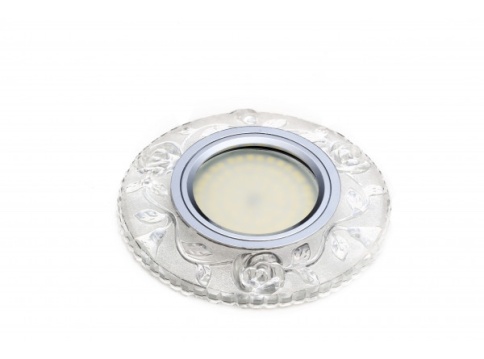 ***Точечный светильник К1114L-1 прозрачный фото 1