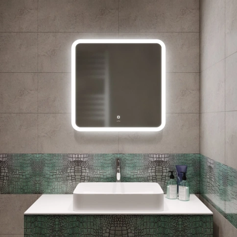 Зеркало MIXLINE Колорит 700х685 светодиод. фото 1