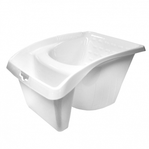 Ковш для краски 1,2л 180*125*225мм "Намерение"  белый 670-2207 фото 1