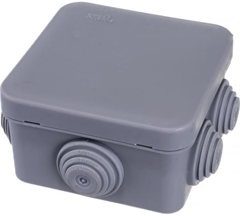 SchE Коробка распределительная ОП 70х70х40мм IP55 IMT35090 фото 1