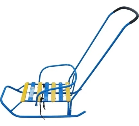 Санки дет. Ветерок 2 голубой В2 фото 1