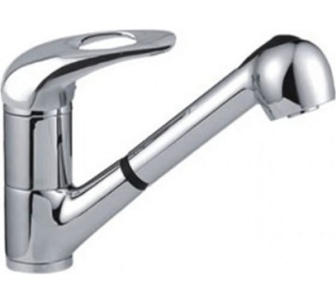 Смеситель для кухни FRAP F6002-В выдвижная лейка фото 1