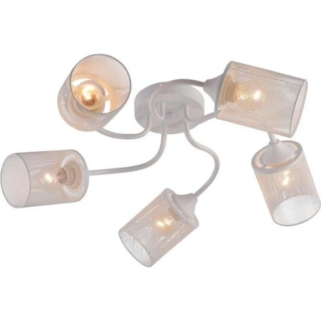 Люстра XA1608/5 WH белый E27 фото 1