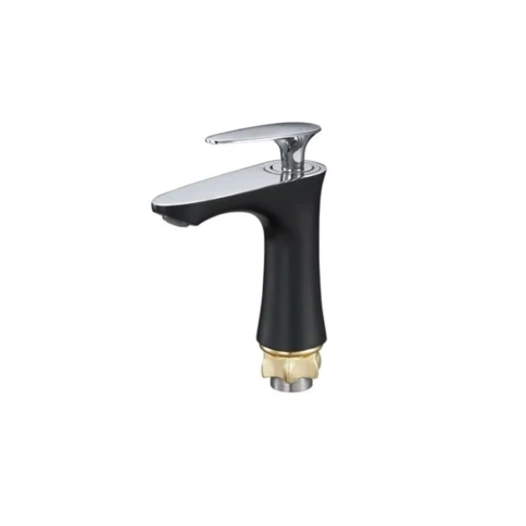 G-Lauf Смеситель для умывальника Ф35 LOT1-A010 YB черный фото 1