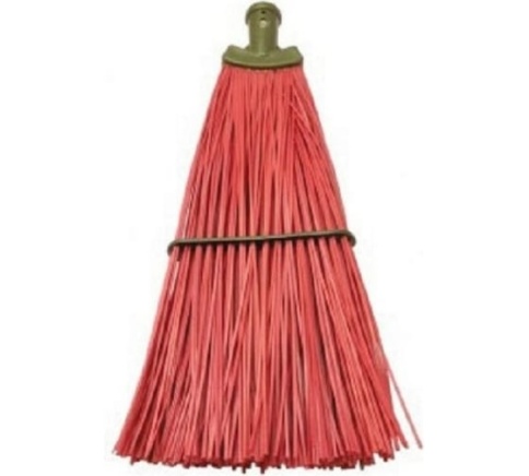 Метла полипропиленовая с черенком плоская рег.пластина  69-1-006 фото 1